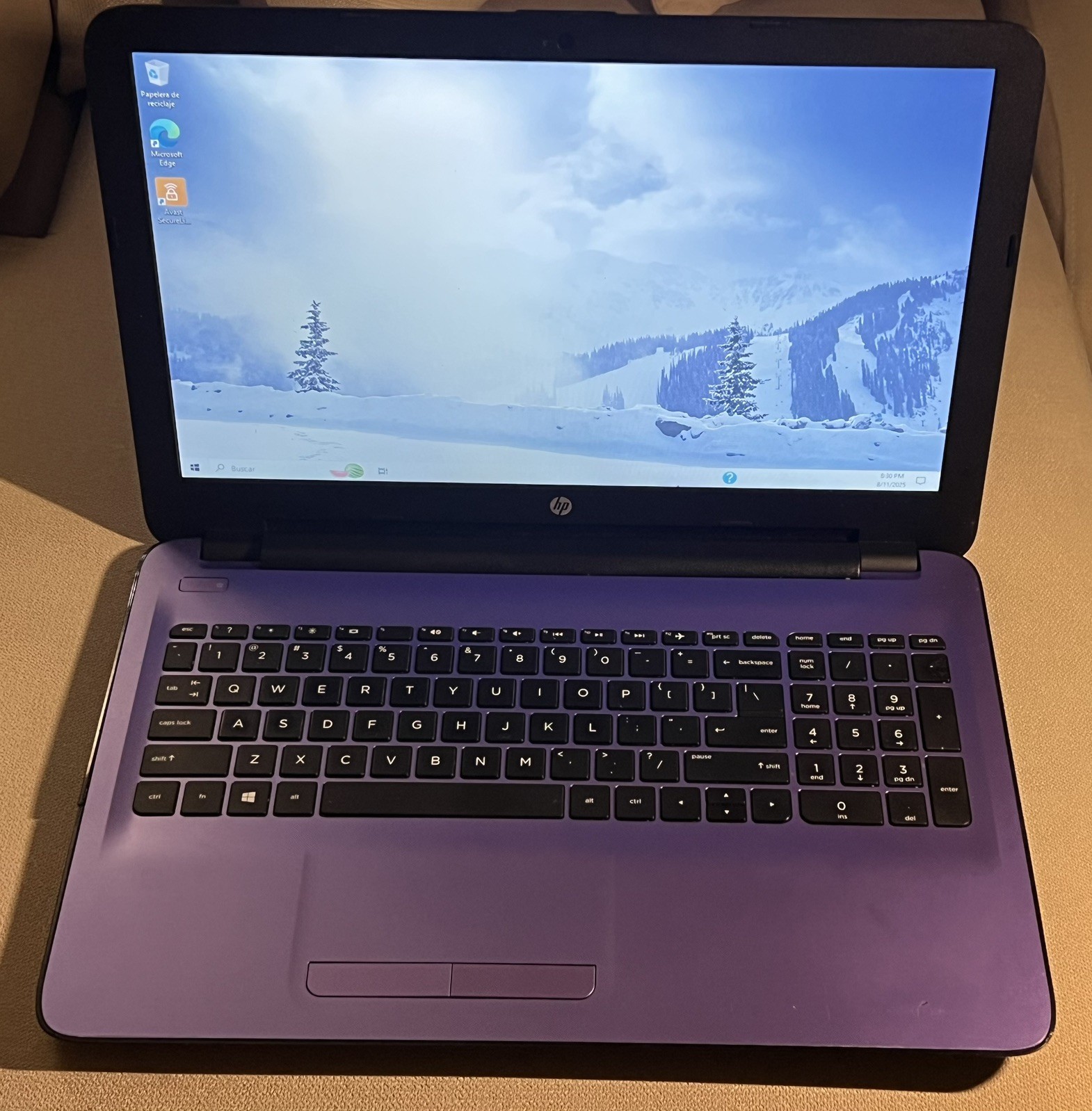 HP Notebook 15-AY021DS Pentium N3710 1.6GHz 15.6″ Laptop 8GB DVD, New Batt, 1 TB