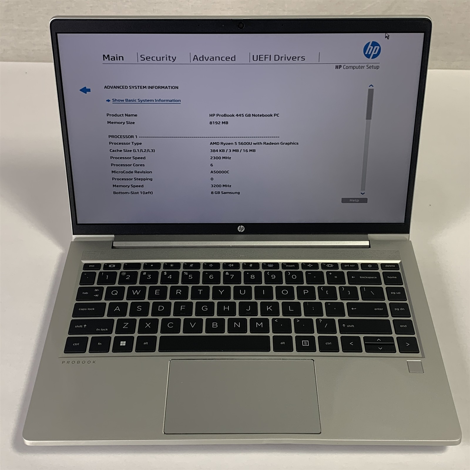 HP ProBook 445 G8 14″ Laptop Ryzen 5 5600U 2.3GHz 8GB – NO DRIVE