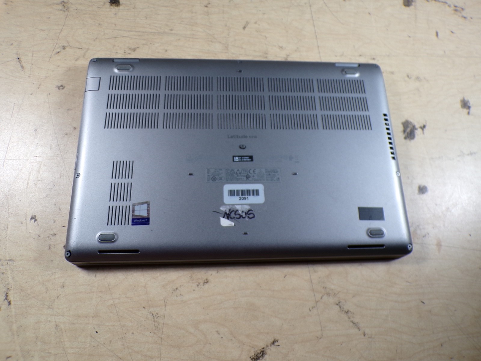 DELL LATITUDE 5410 INTEL CORE I5-10210U 1.60GHZ 8GB RAM **NO HD/ NO CADDIE
