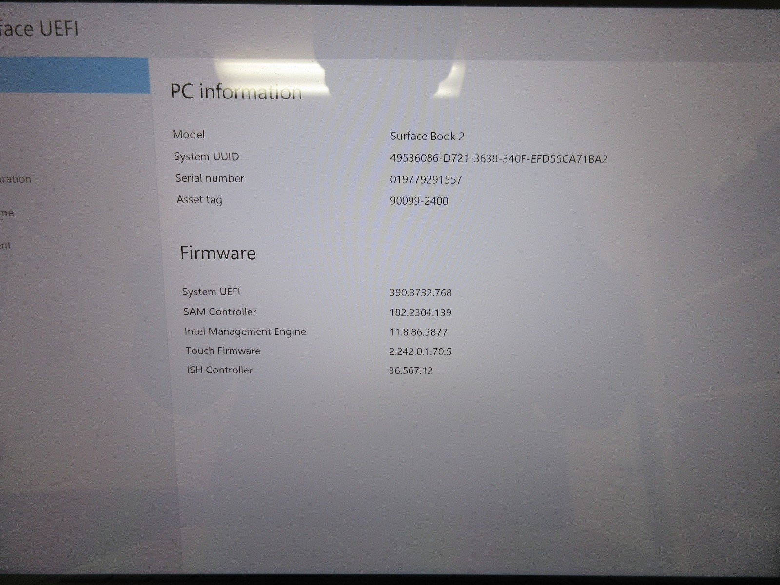 Microsoft Surface Book 2 13.5″ : i7-8650U 1.9GHz : 16GB : 512GB SSD : Grade B