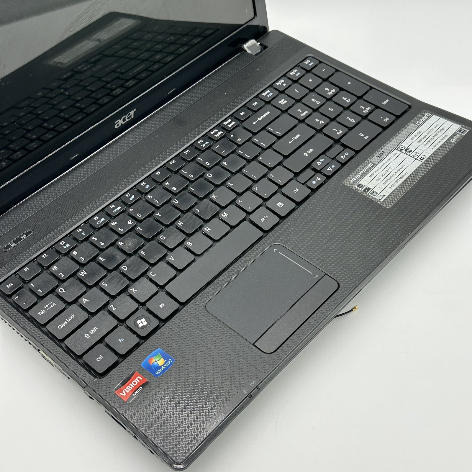 Acer Aspire 5253 Laptop Notebook AMD Computer PC E-350 – Parts Only