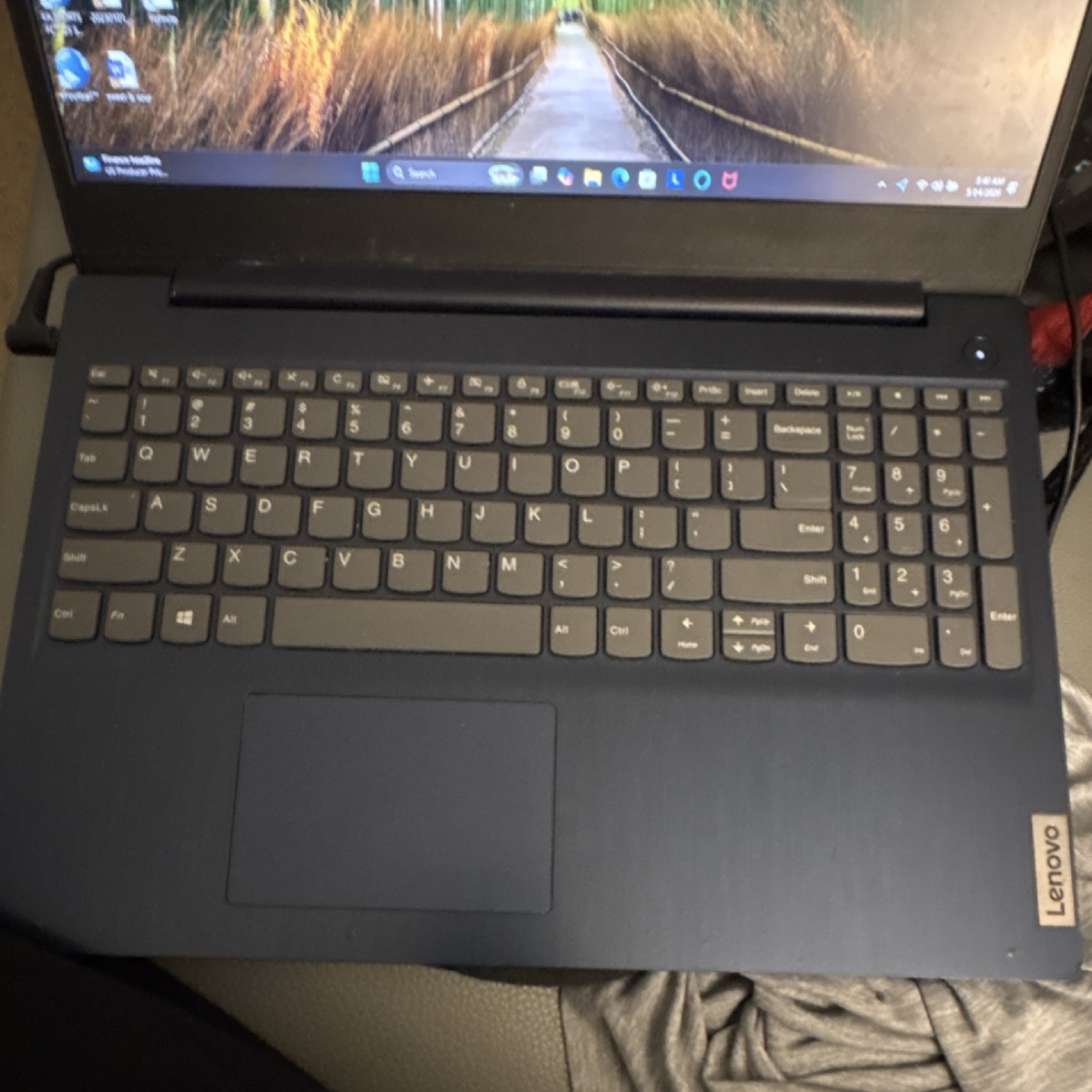 Lenovo IdeaPad 3 15IIL05 15.6″ Blue Laptop Intel i3 8GB 256GB SSD Win11 HDMI USB