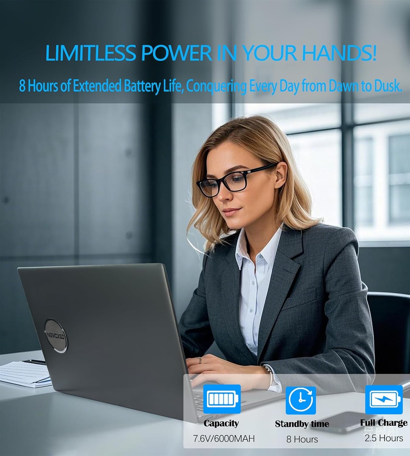 17.3” FHD Business Laptop, Celeron Quad-Core Processor (Up to 2.9GHz), 8GB…