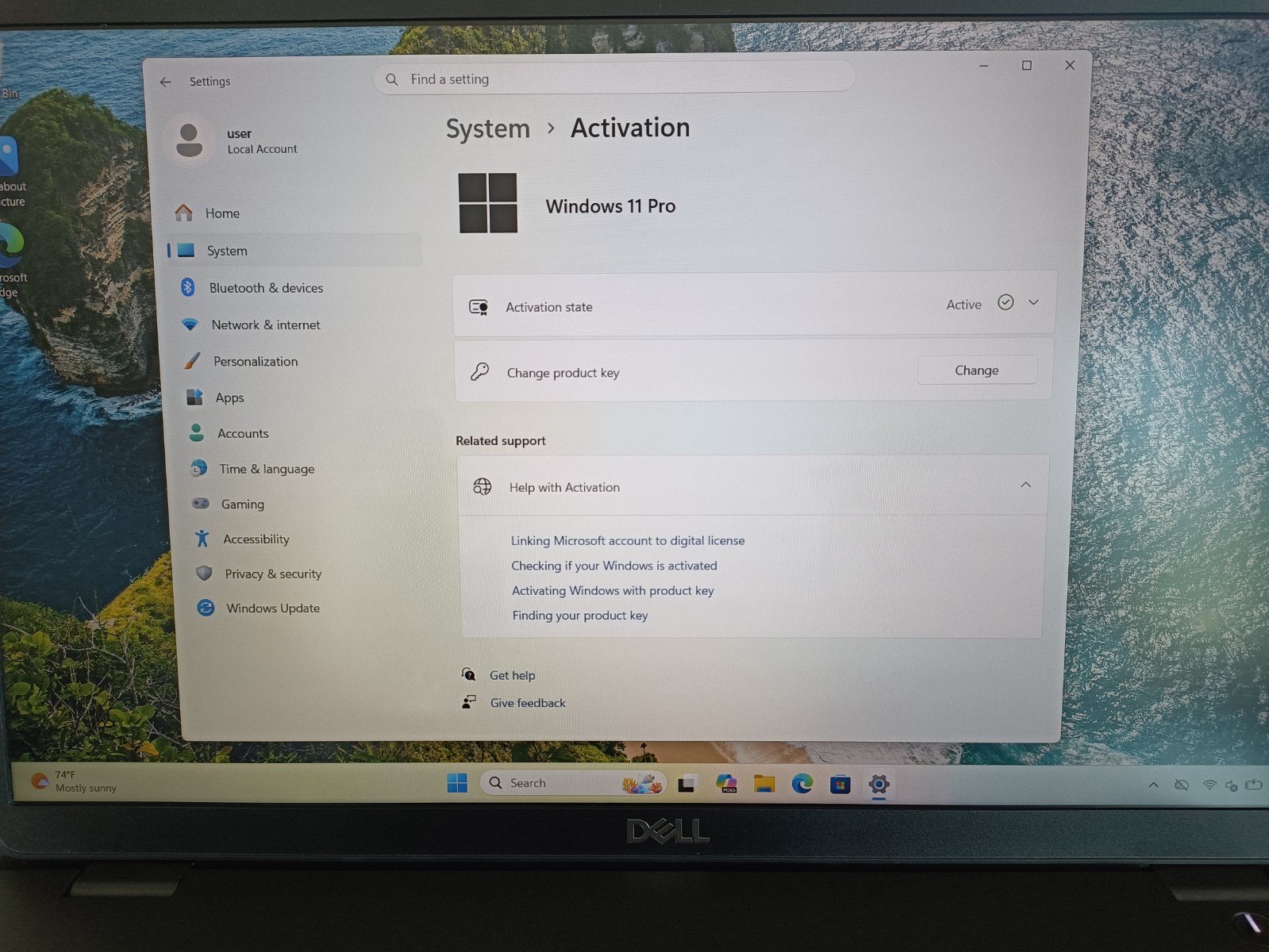 Dell Latitude 5501 15.6″ i5-9300H 2.4GHz 16GB RAM WIN11 Pro NO SSD NO A/C