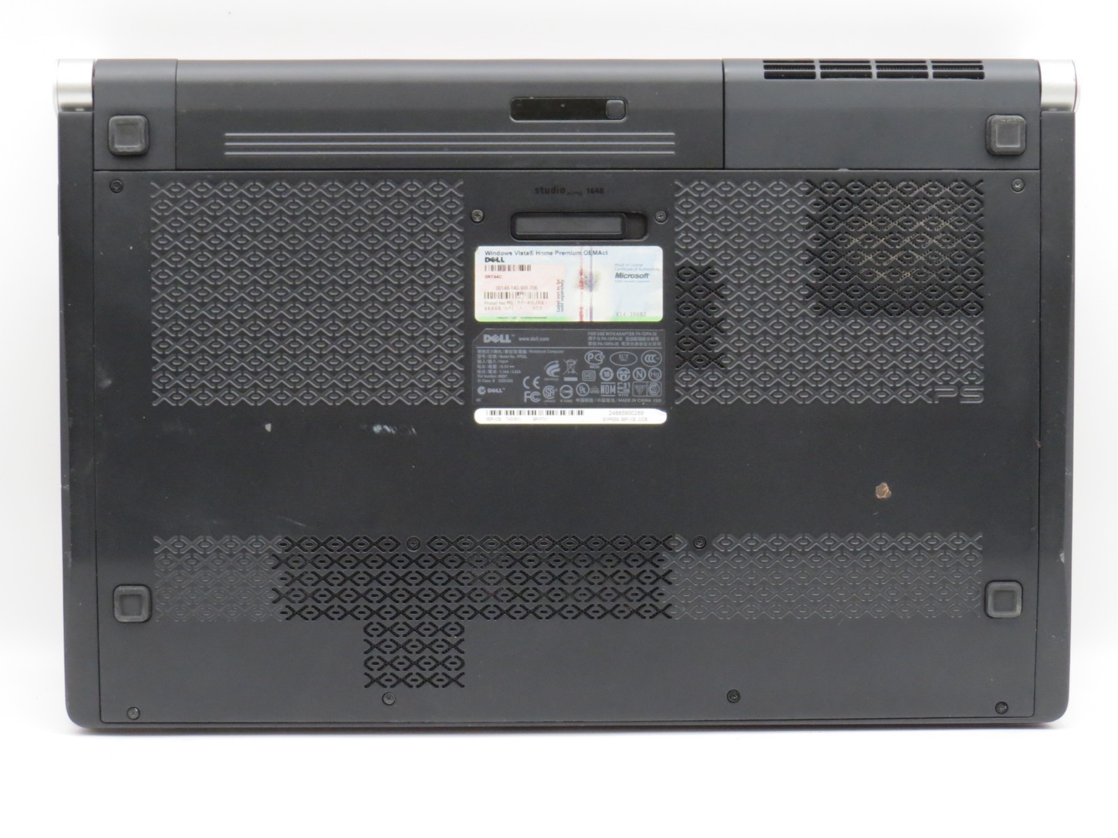 Del PP35L | Core 2 Duo P8600 @ 2.4GHz | 4GB DDR3 | 15.6″ | No HD/OS/AC | Parts