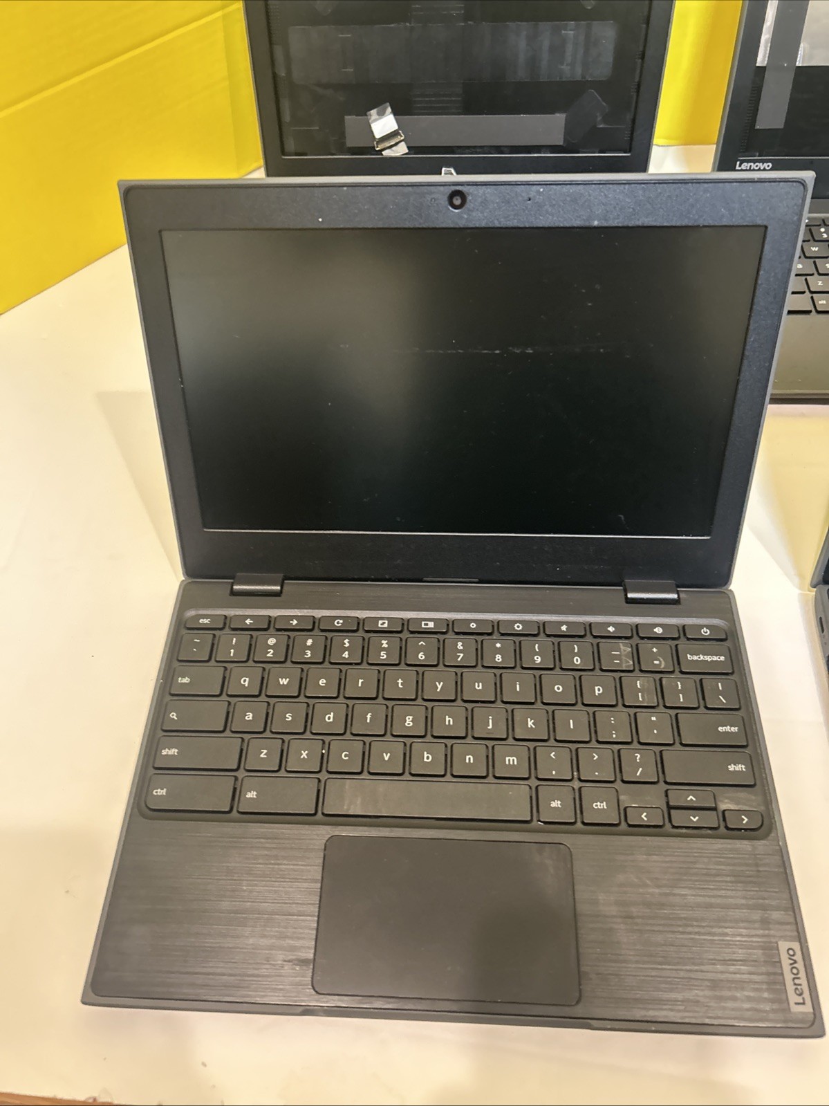 Lot of 4 Lenovo 100e Chromebook 2nd Gen MTK 4GB 32GB For Parts Repair