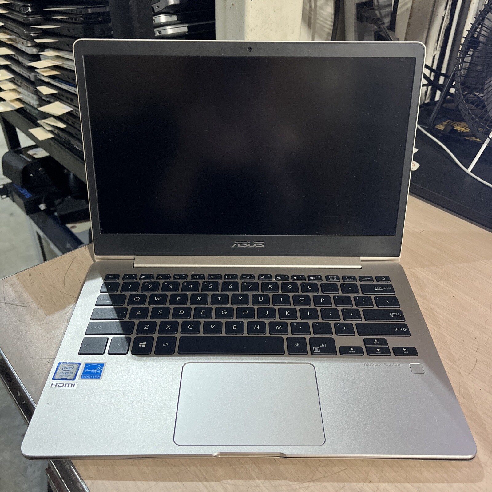 ASUS UX331U NOTEBOOK PC INTEL CORE I5 8TH GEN 8GB RAM NO HD /