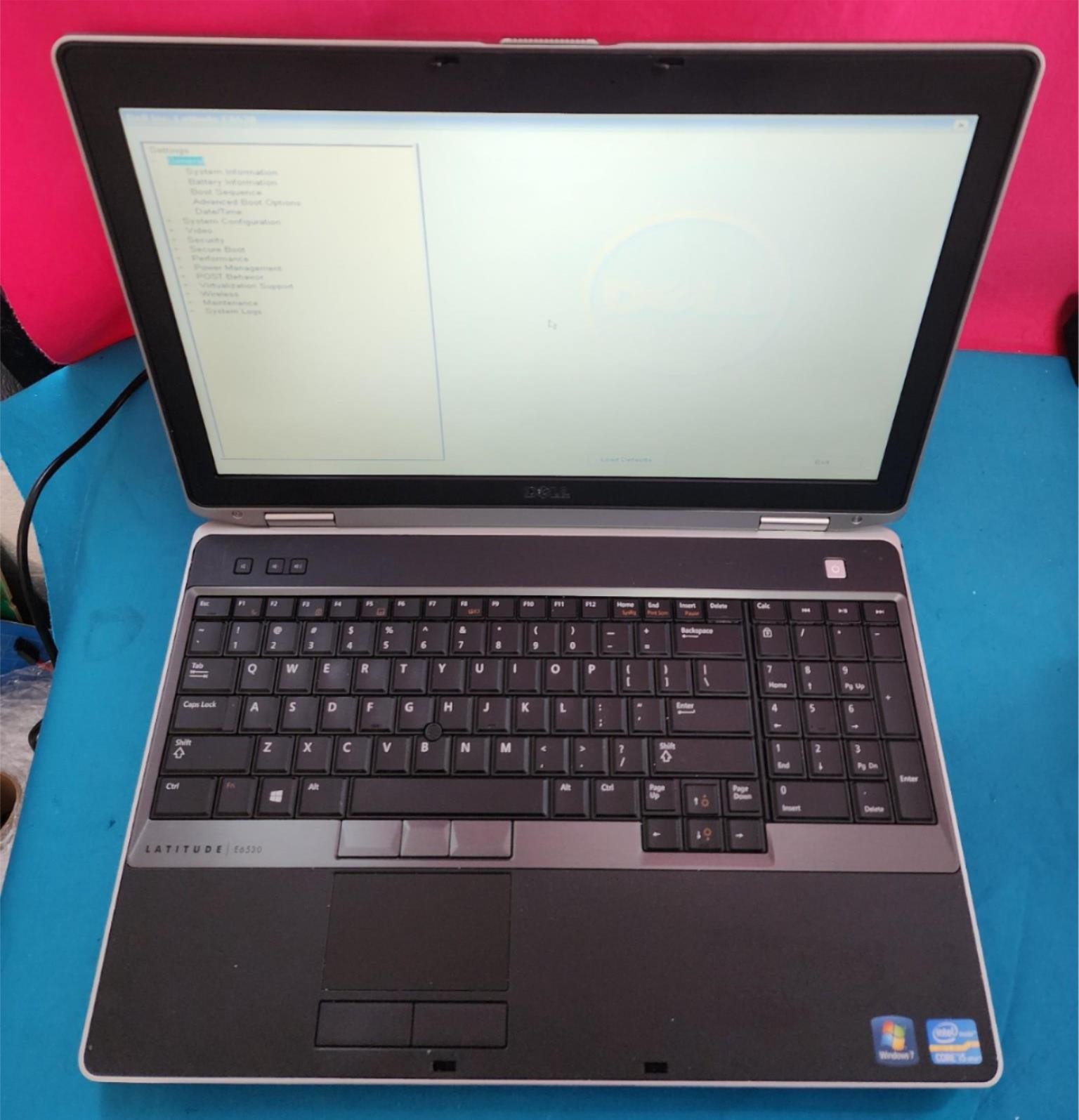 Dell Latitude E6530 i5-3380M CPU 4GB RAM DVD +/- RW – No OS, HDD, Battery