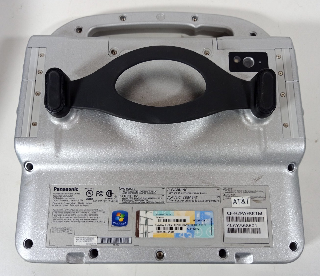Panasonic Toughbook CF-H2 Intel Core i5-3437U 1.9GHz 4GB RAM 100GB HDD For Parts