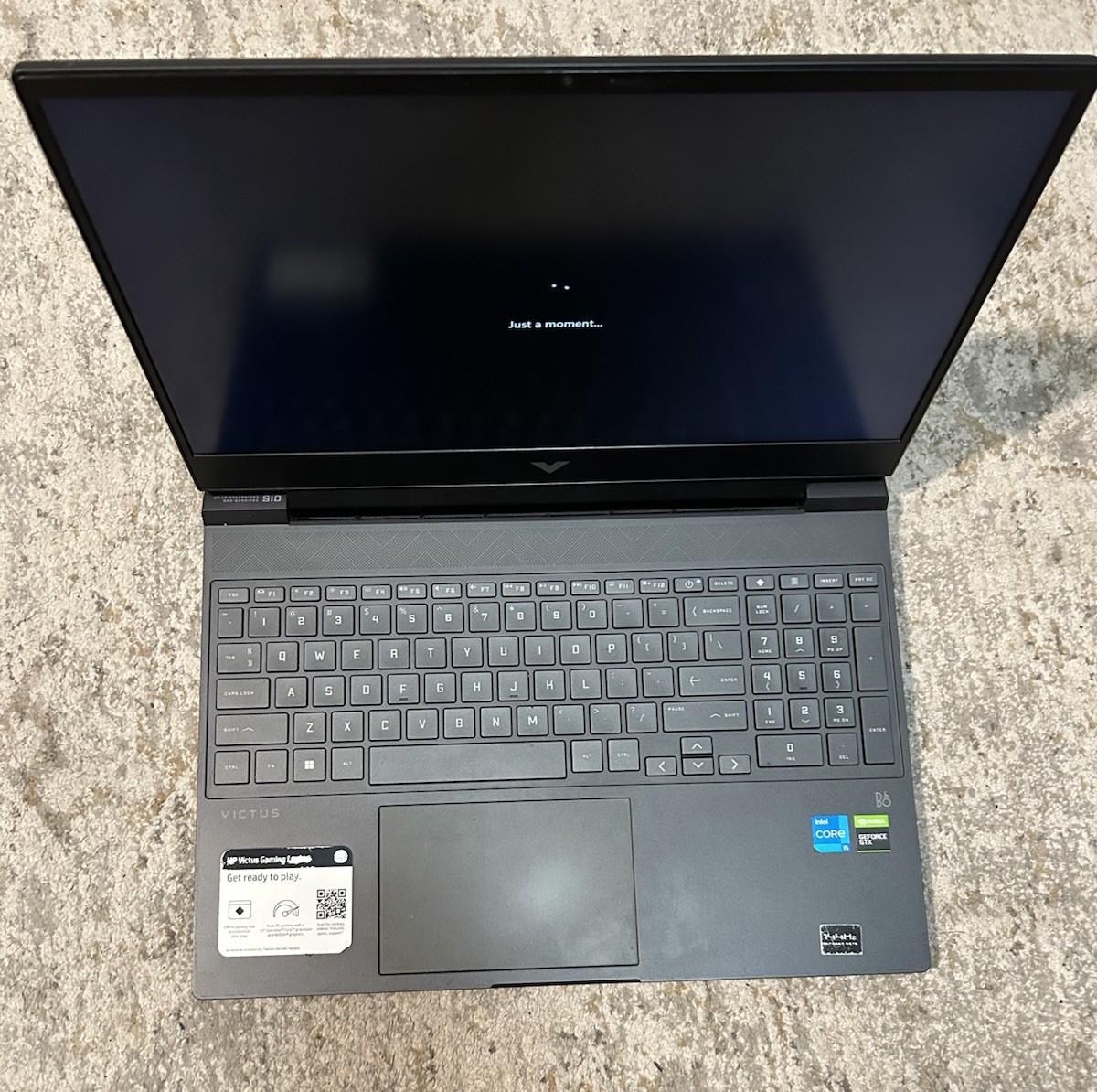 HP Victus 15.6″ FHD Gaming Laptop i5-12450H GTX 1650 16 GB RAM 512GB SSD Win11