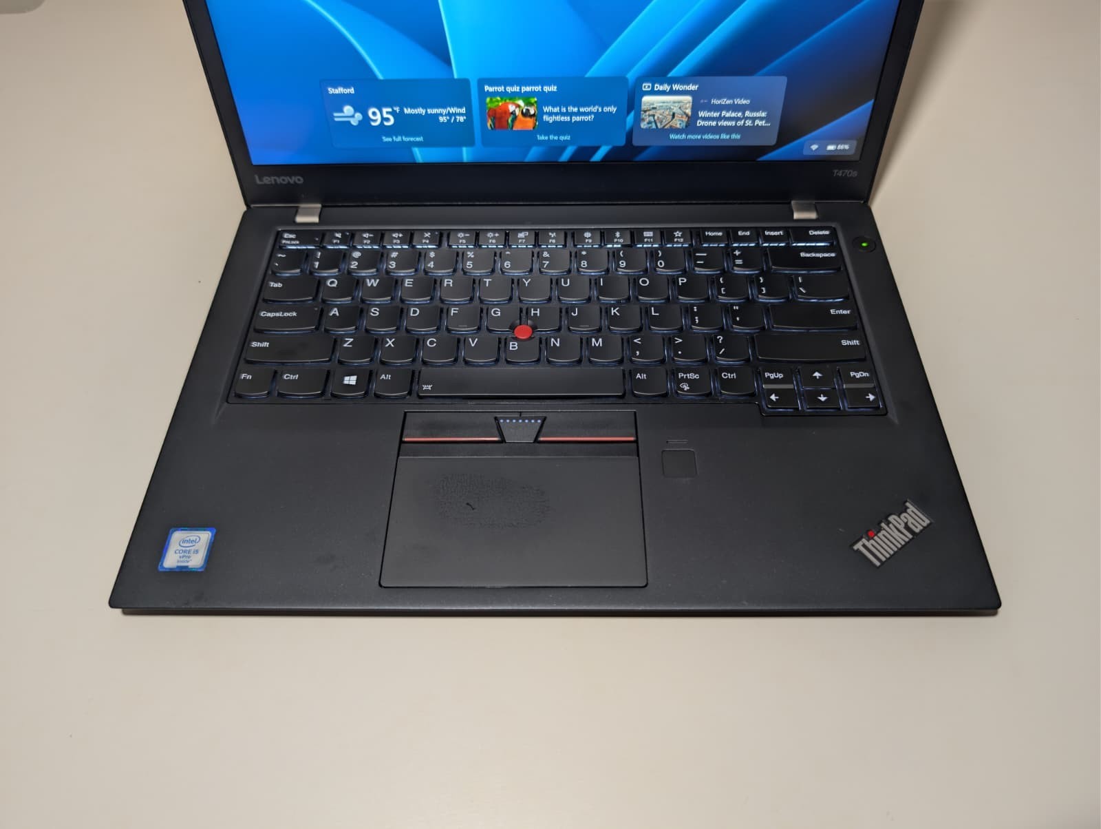 Lenovo ThinkPad T470s | i5 6th Gen 20GB RAM 512GB SSD | FHD Backlit 2 Batts