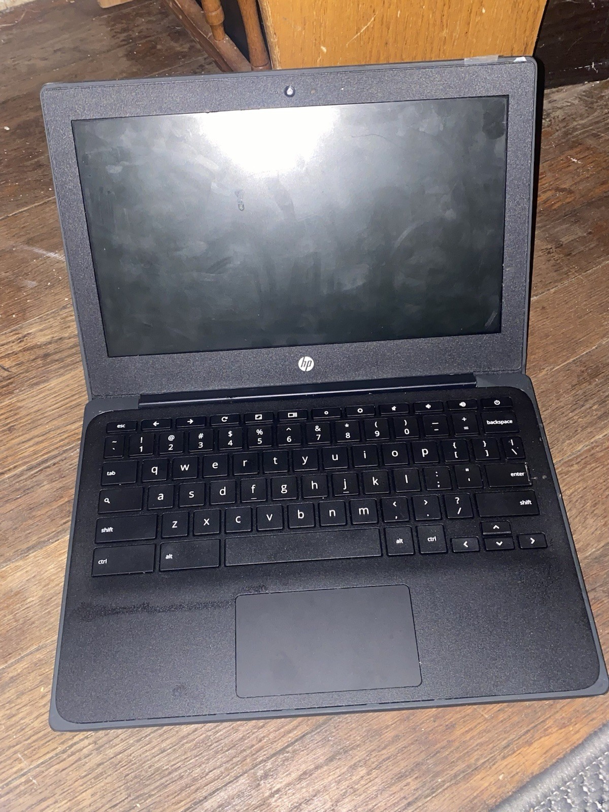 HP Chromebook 11.6in Intel Celeron Chrome OS Webcam Black Laptop