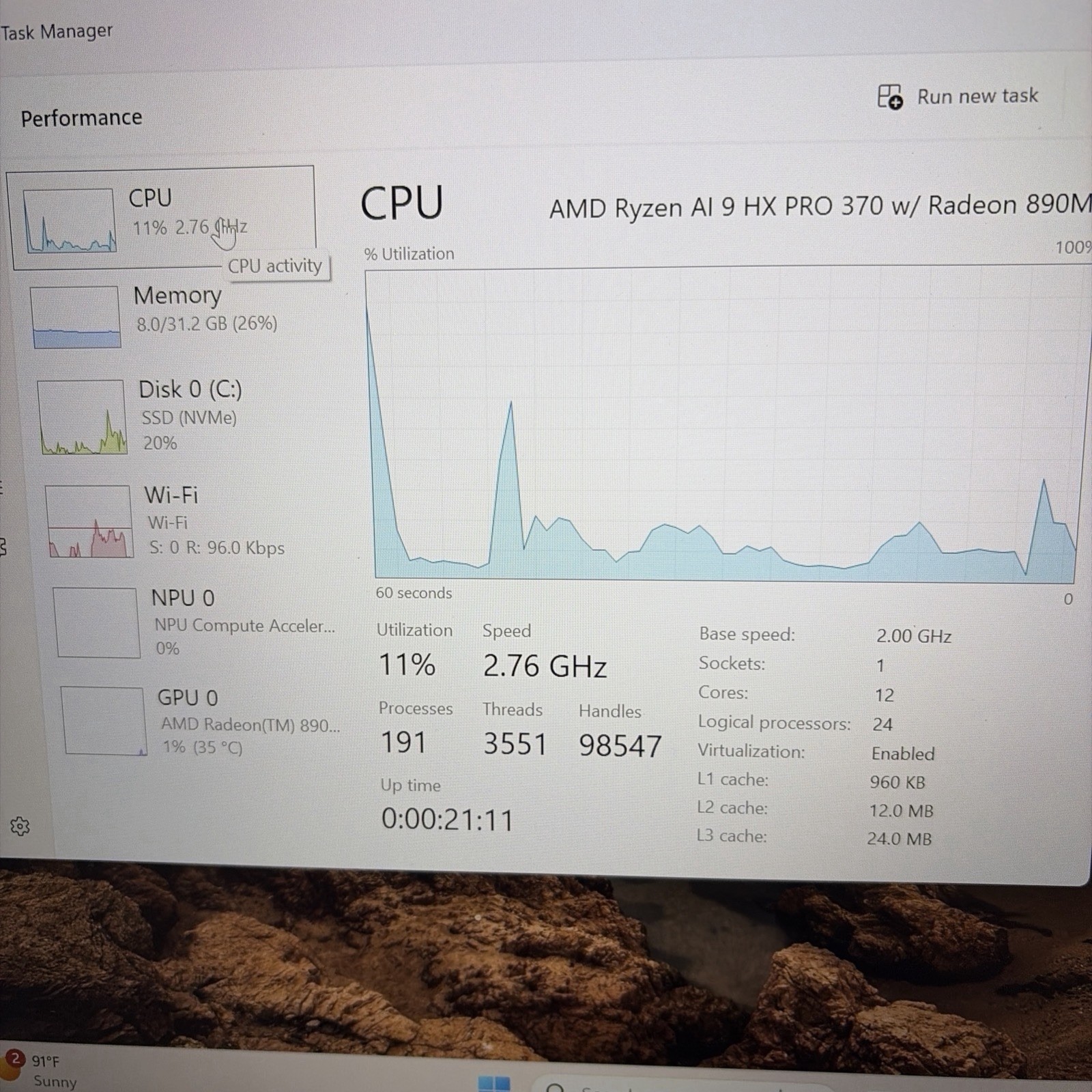 Dell Pro Max 14 MC14255 14″FHD+ AMD Ryzen AI 9 Pro 370 32GB RAM 512GB SSD