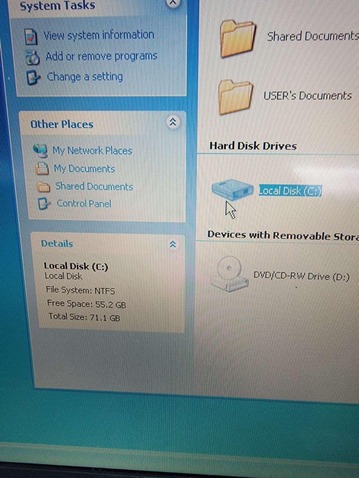 DELL VOSTRO 1310 CORE 2 DUO 2GB 80GB HDD WINDOWS XP PROFESSIONAL