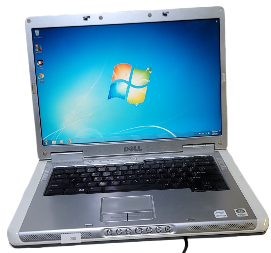 Dell Inspiron 6400 Laptop Intel Core 2 Duo 1.86Ghz 2GB 80GB Win 7 15″ Office 07