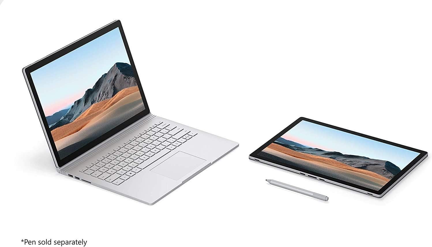 New Microsoft Surface Book 3 15″ I7-1065G7 32GB RAM 1TB SSD Quadro