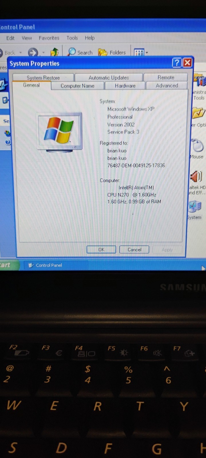 Samsung N110 Netbook
