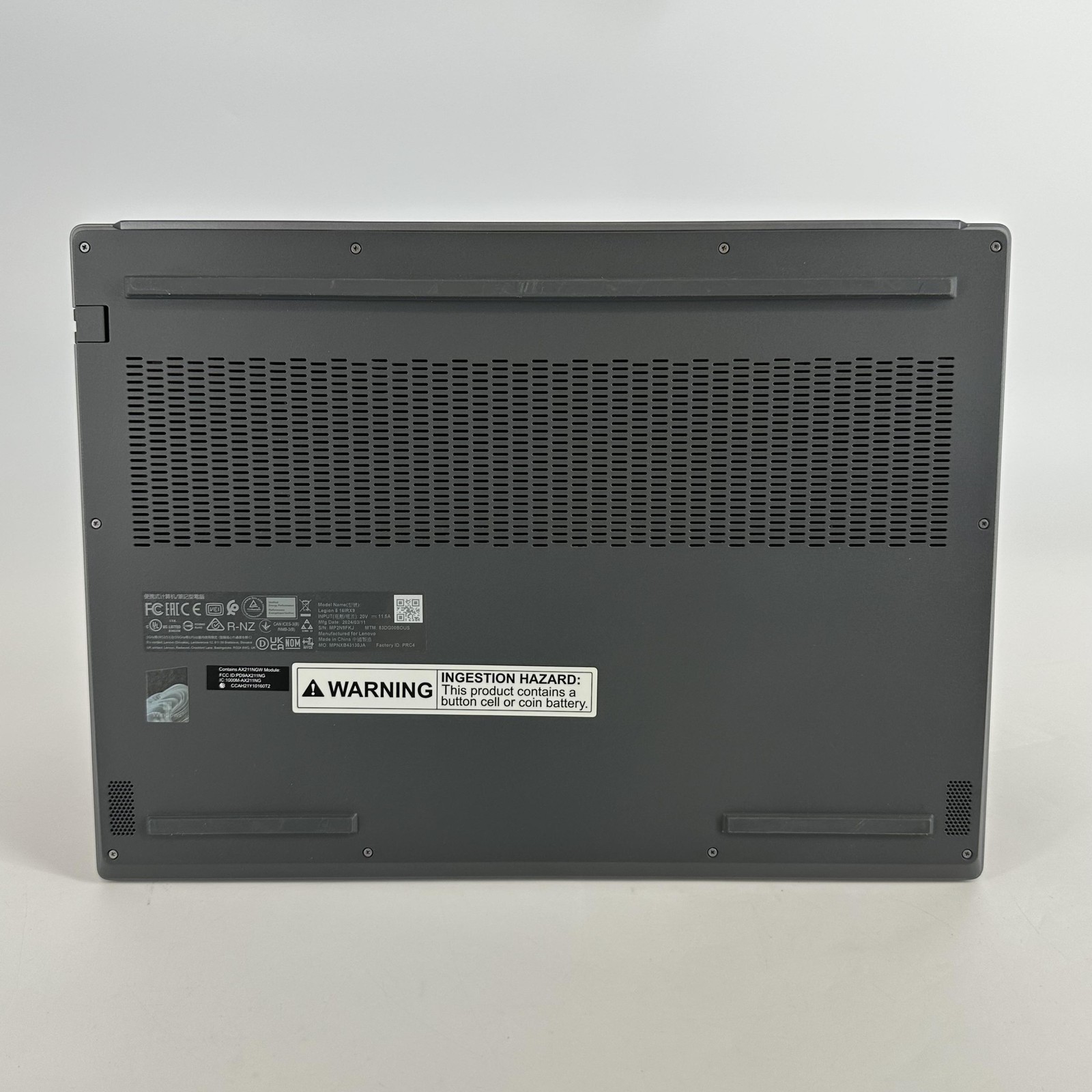 Lenovo Legion 5i Gen 9 16 165Hz QHD+ 2.2 GHz i7-14650HX 32GB 512GB SSD RTX 4070
