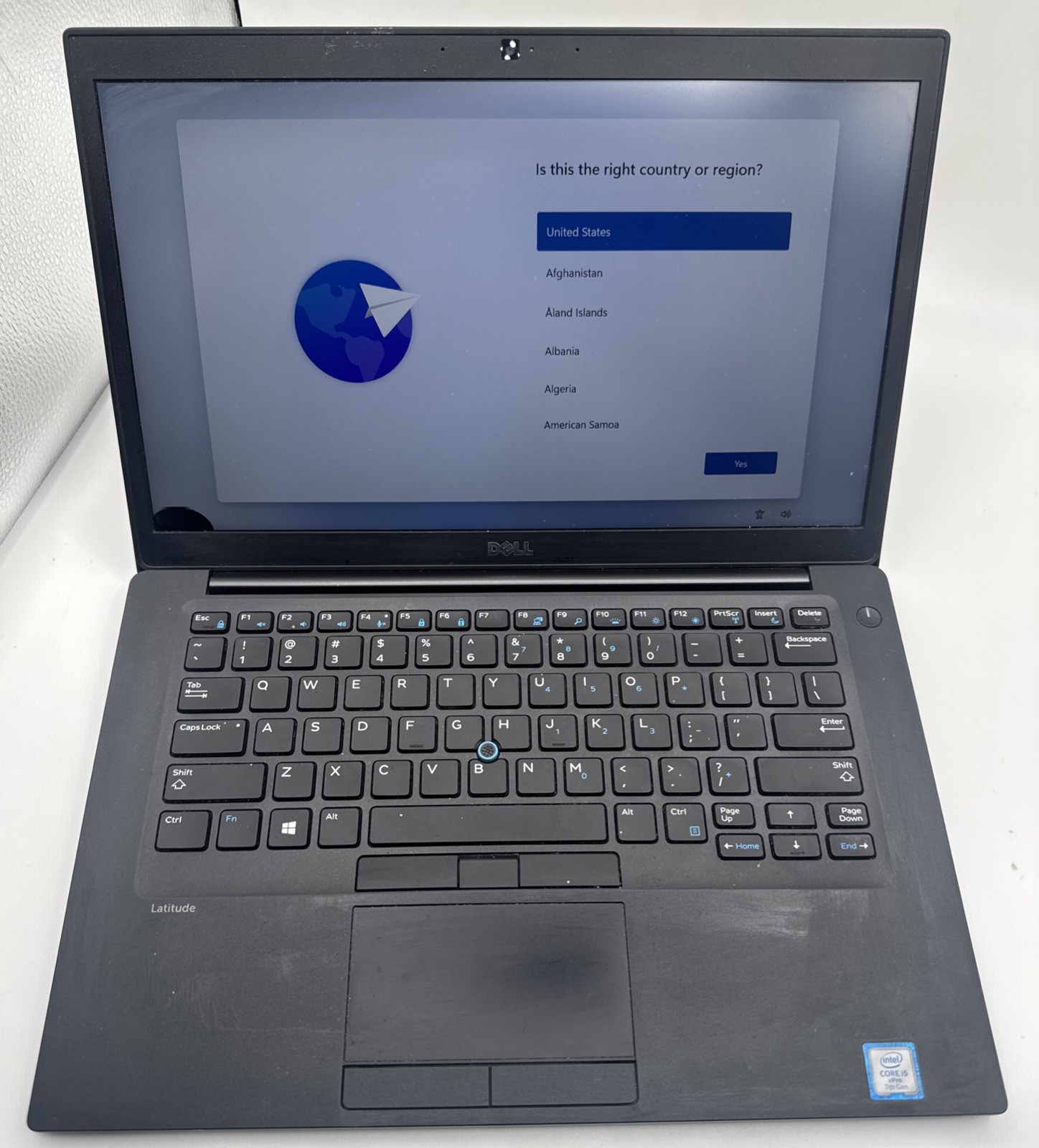 Dell Latitude 7480 i5 7th Gen 16GB RAM 256GB SSD BAD LCD but Works Great See Pic