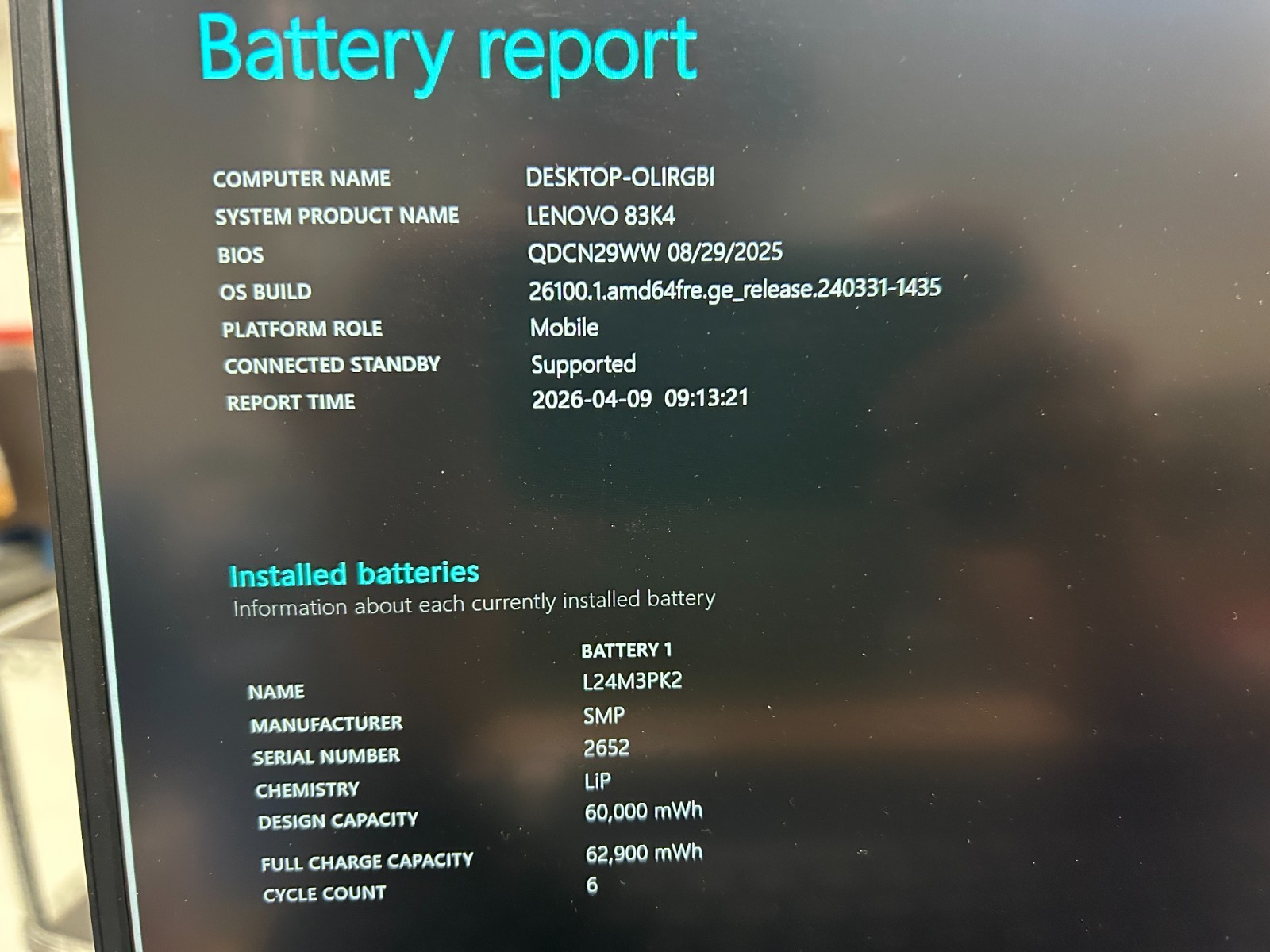 Lenovo Slim 3 15IRH10R, Intel Core 5 210H, 2.20 GHz, 16 GB RAM, 1 TB NVMe SSD