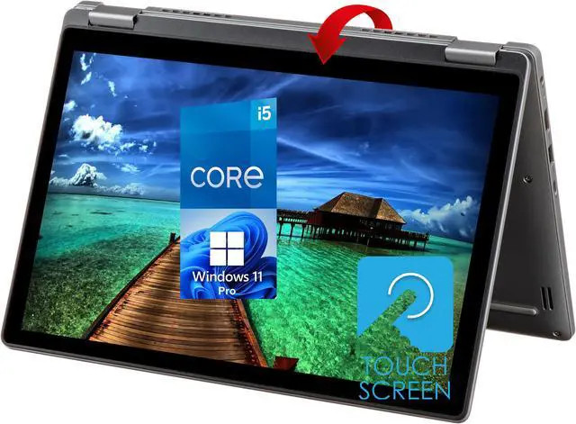 Dell Latitude 3310 13.3 in Touch 2-in-1 Intel i5-8365U 8GB RAM 512GB NVMe SSD