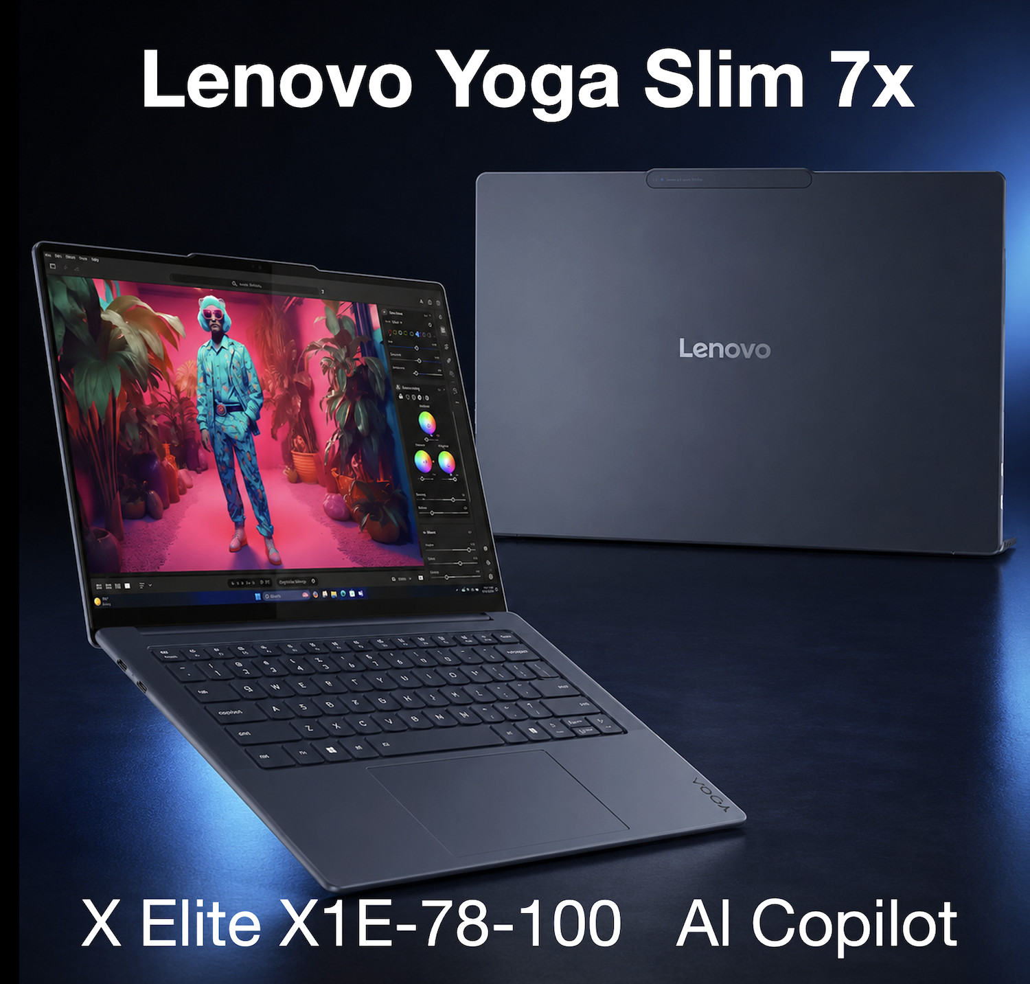 Lenovo Yoga 14.5 2944×1840 X Elite X1E-78-100 32GB RAM 1TB SSD Windows 11 Pro