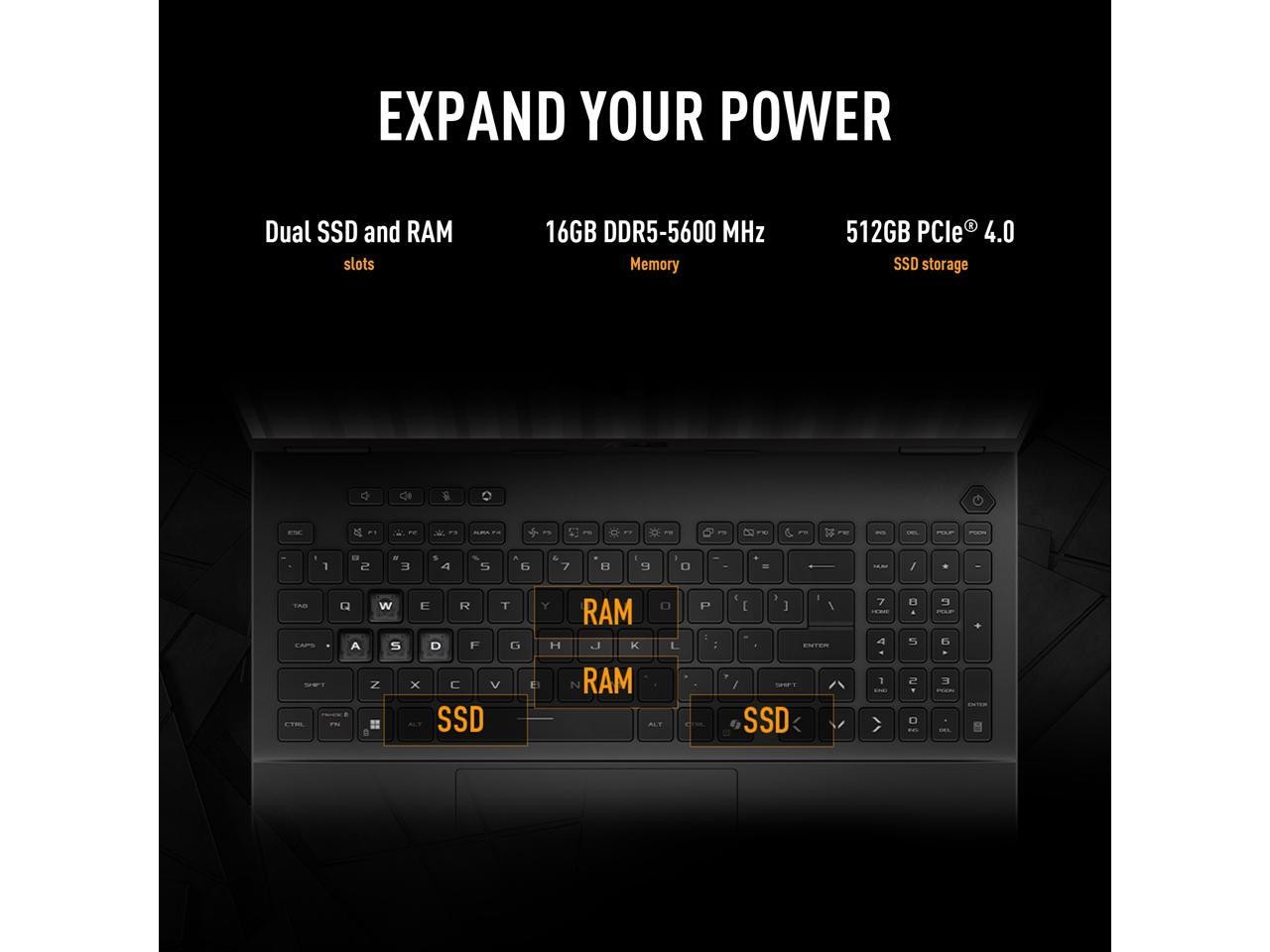 ASUS TUF Gaming A16 – 16″ GeForce RTX 5060 Laptop GPU – AMD Ryzen 7 260 – 16GB M