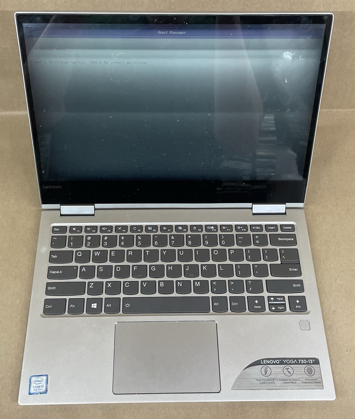Lenovo YOGA 730-13IKB Laptop Intel i5-8250U 8GB DDR4 RAM NO SSD/HDD/OS **PARTS**