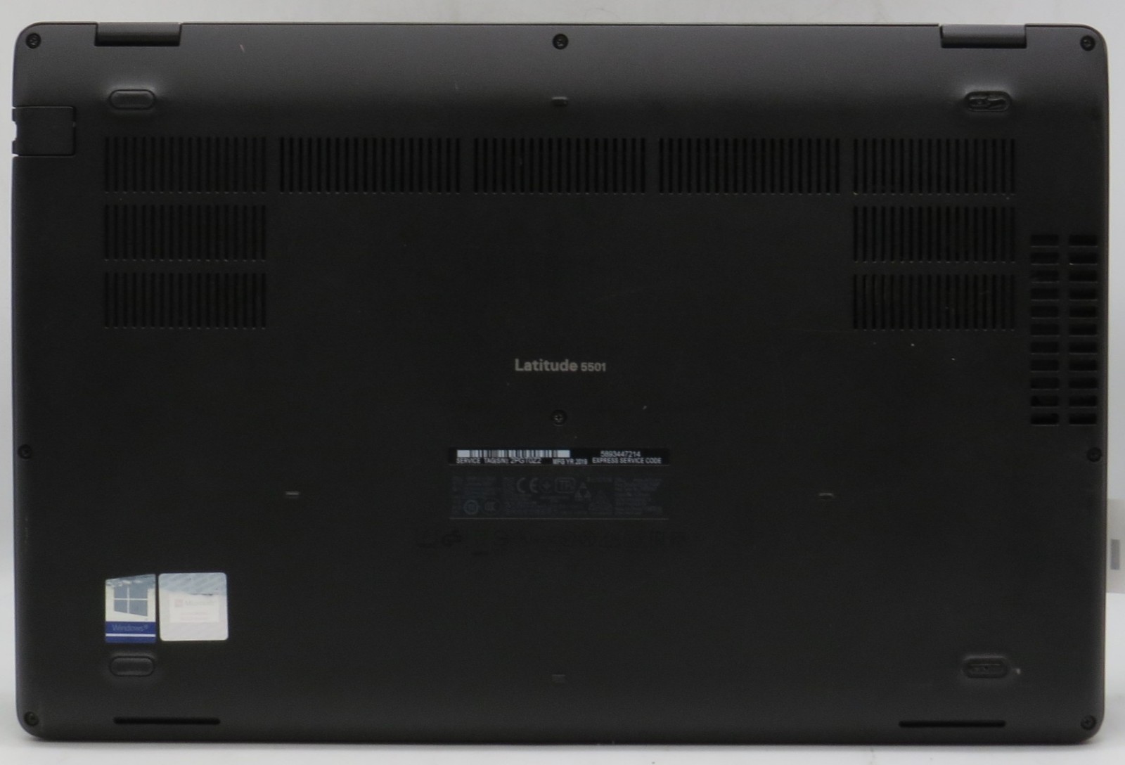 Dell Latitude 5501 i7-9850H 16GB DDR4 RAM 256GB M.2 Win11 Pro