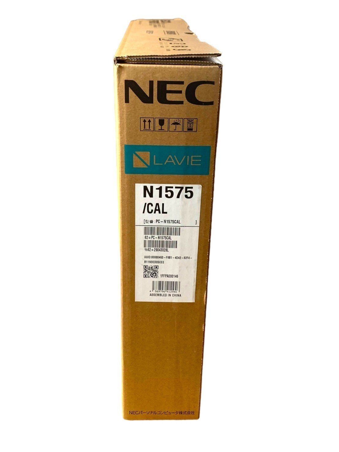 NEC 15.6-inch Notebook PC PC-N1575CAL Navy Blue LAVIE N15 N1575/CAL n104