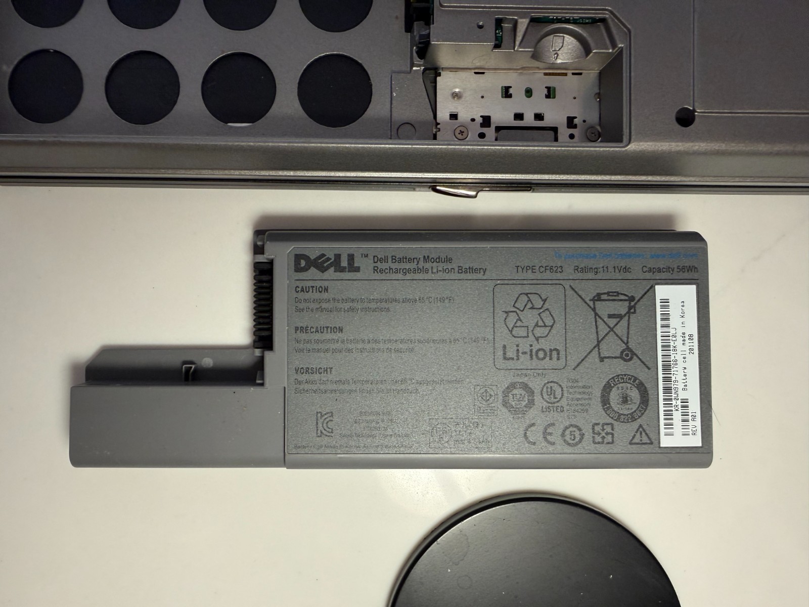 Dell Latitude D830 Core 2 Duo Boots Windows With Charger Mouse 2GB