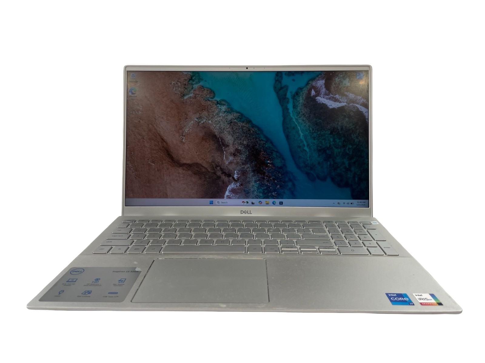 Dell Inspiron 5502 15.6″ Laptop i7-1165G7 16GB RAM 256GB NVME, WIN 11