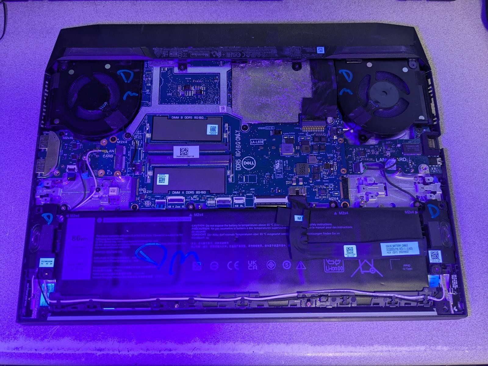 DELL G15 552I SPECIAL EDITION i9-12900H @ 1.8GHz, NO RAM/NO HDD/OS – (FOR PARTS)