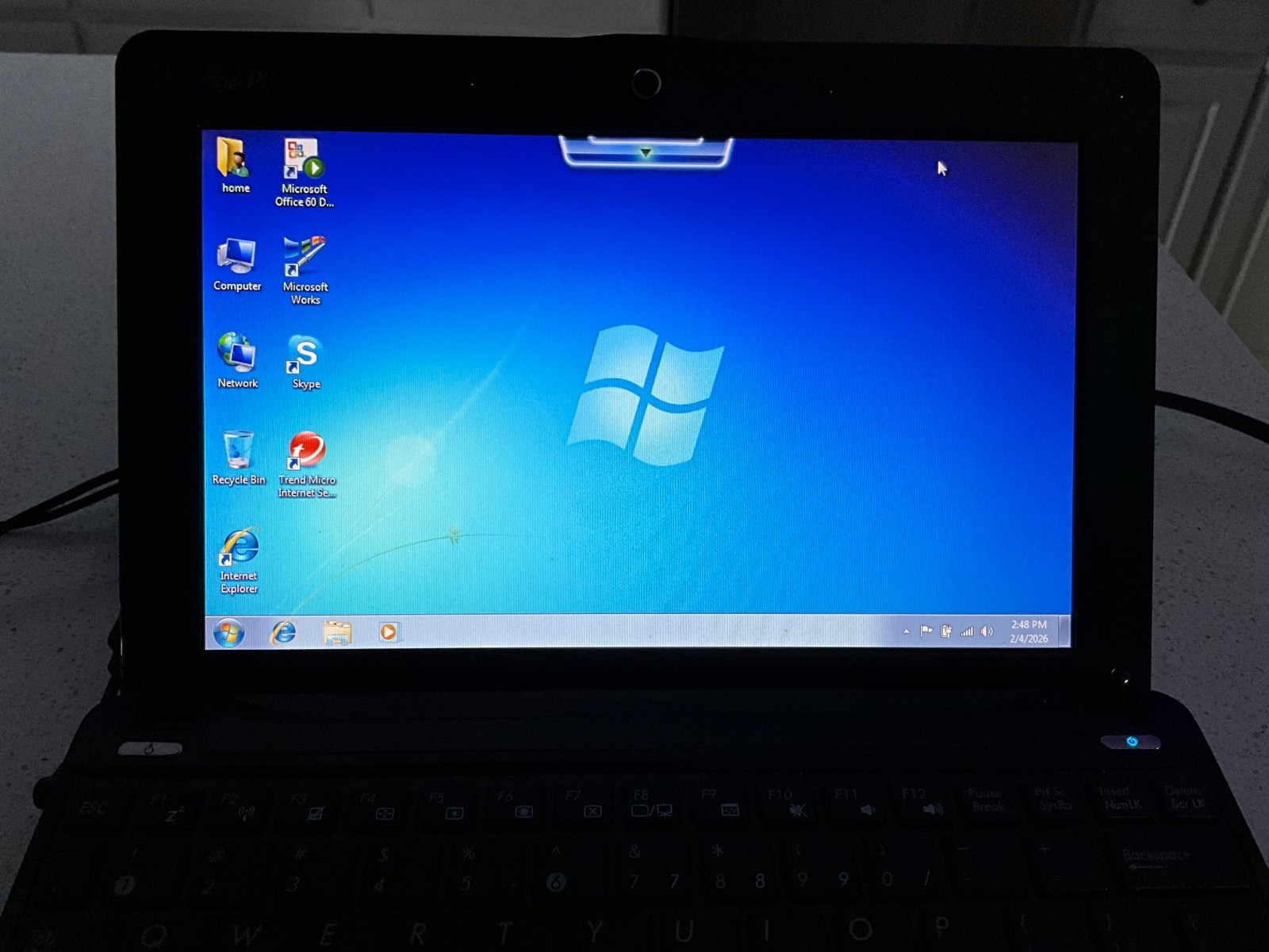ASUS Eee 1005PEB Laptop – Intel Atom N45D – 1GB RAM – 250GB HDD – Windows 10