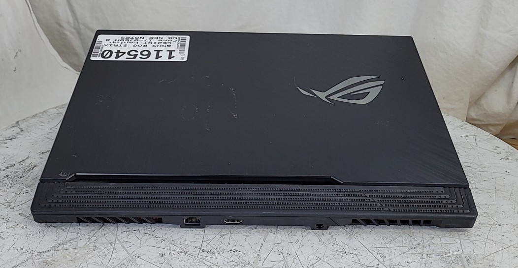ASUS ROG STRIX G531GT Laptop Core I7-9750H 8GB SEE NOTES