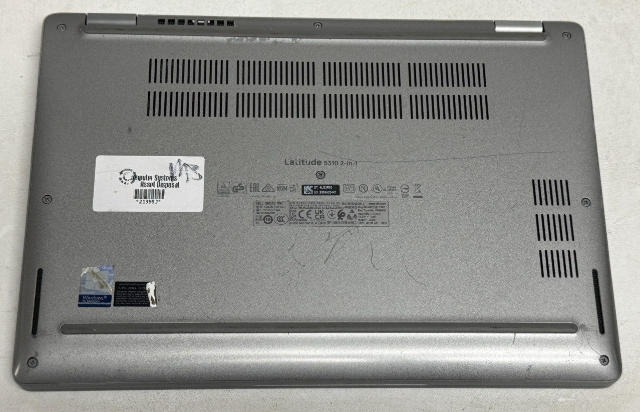 Dell Latitude 5310 2in1 13.3″ (i5-10310u – 16GB RAM – 256GB SSD – Win11Home)