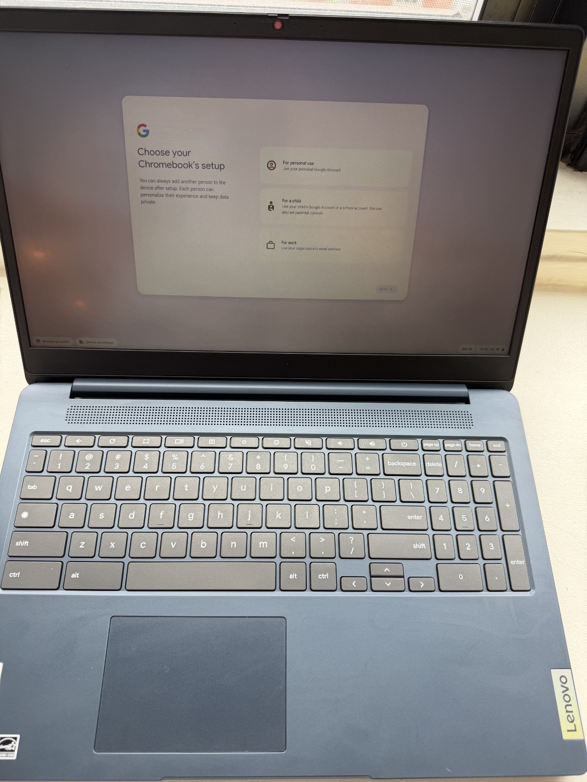 Lenovo IdeaPad 3 Chromebook 15.6″ Celeron N4500 8GB 64GB | Charger Incl