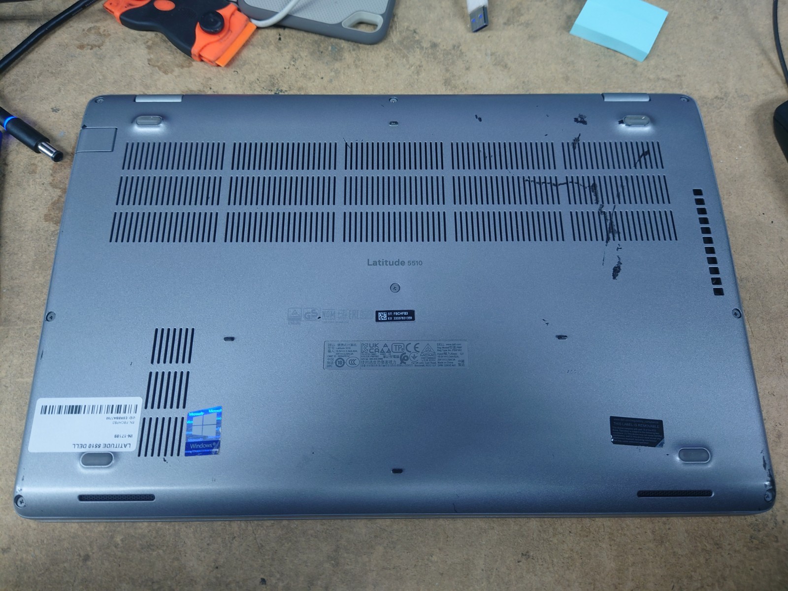 Dell Latitude 5510 15.6″ i5-10210U 8GB RAM No Battery/OS/SSD