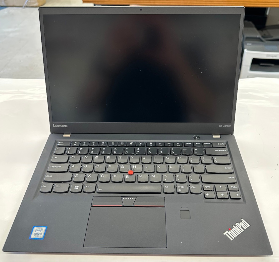 Lenovo 20HRCTO1WW ThinkPad X1 Carbon 5th Gen i7-7600U 16GB 256GB Windows 11 Pro