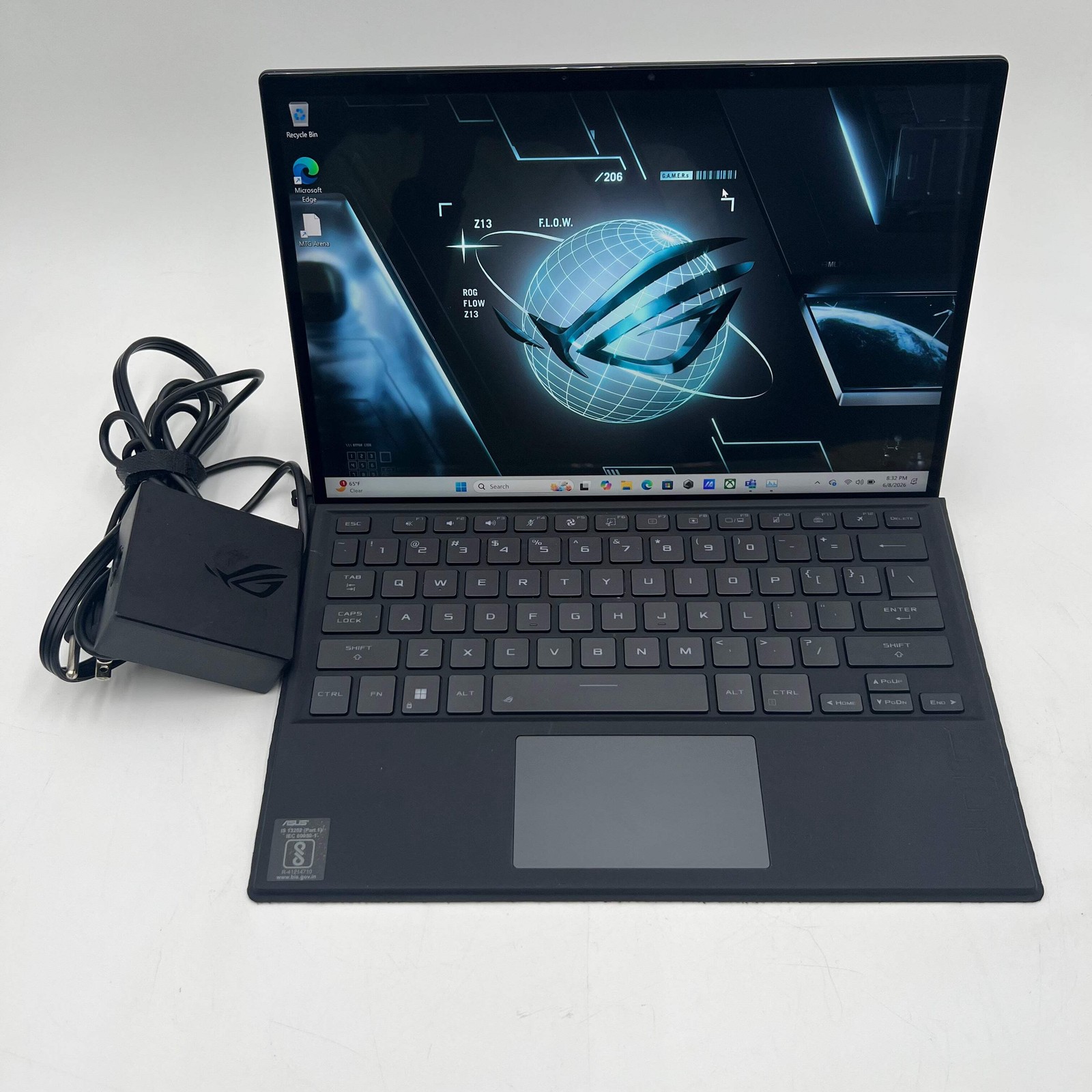 Asus Rog Flow Z13 GZ301Z 13-inch Core i5 12th Gen 16GB RAM Iris Xe Graphics Used