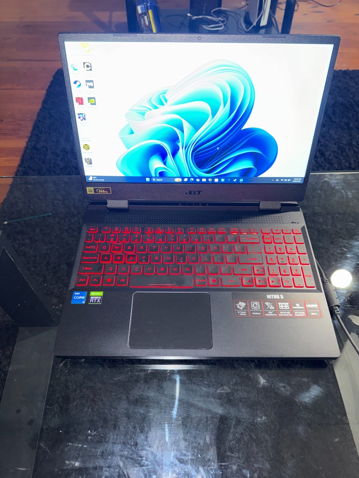 Acer Nitro 5 3050 ti 15.6 in 512GB SSD, Intel Core i5 12th Gen., 2.0GHz, 16GB