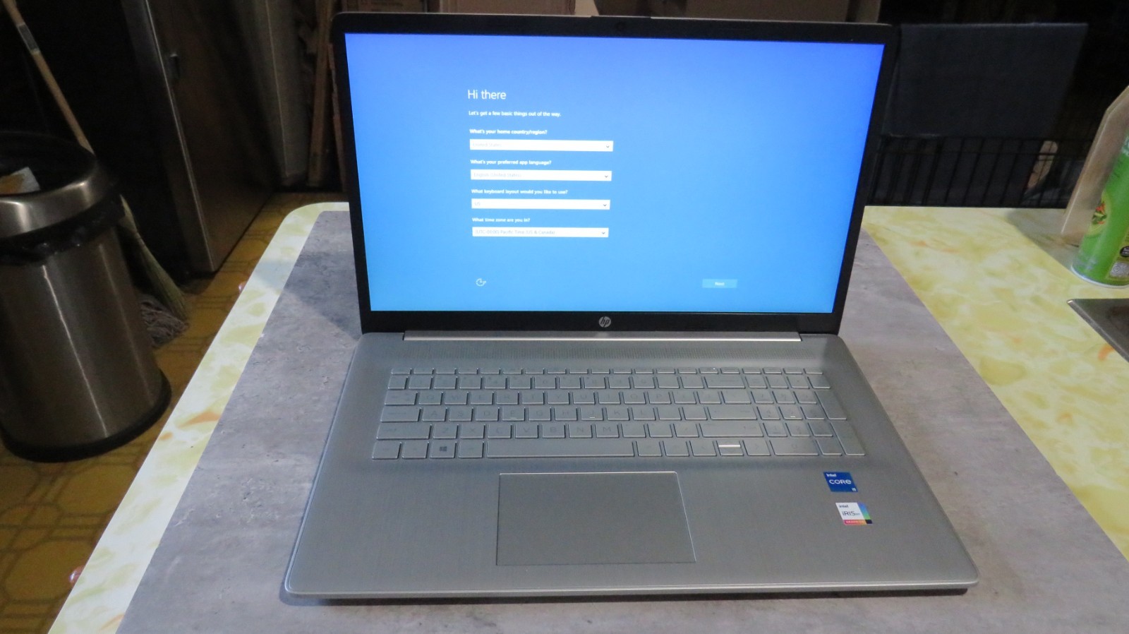 HP 17 Laptop, 11th Gen Intel Core i5-1135G7, 8 GB RAM, 256 GB SSD Storage