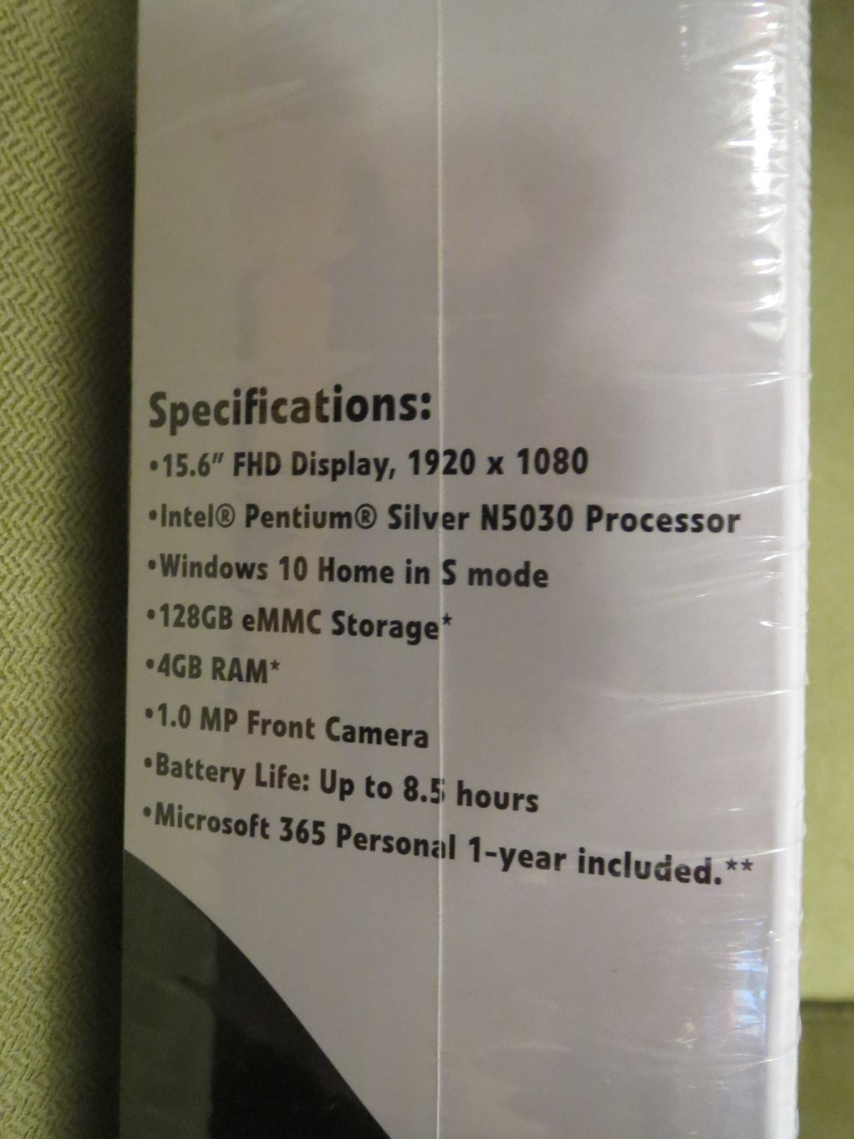 Gateway (Cow Theme) 15.6 inch Ultra Slim Notebook GWTN156-BK, EMPTY BOX ONLY