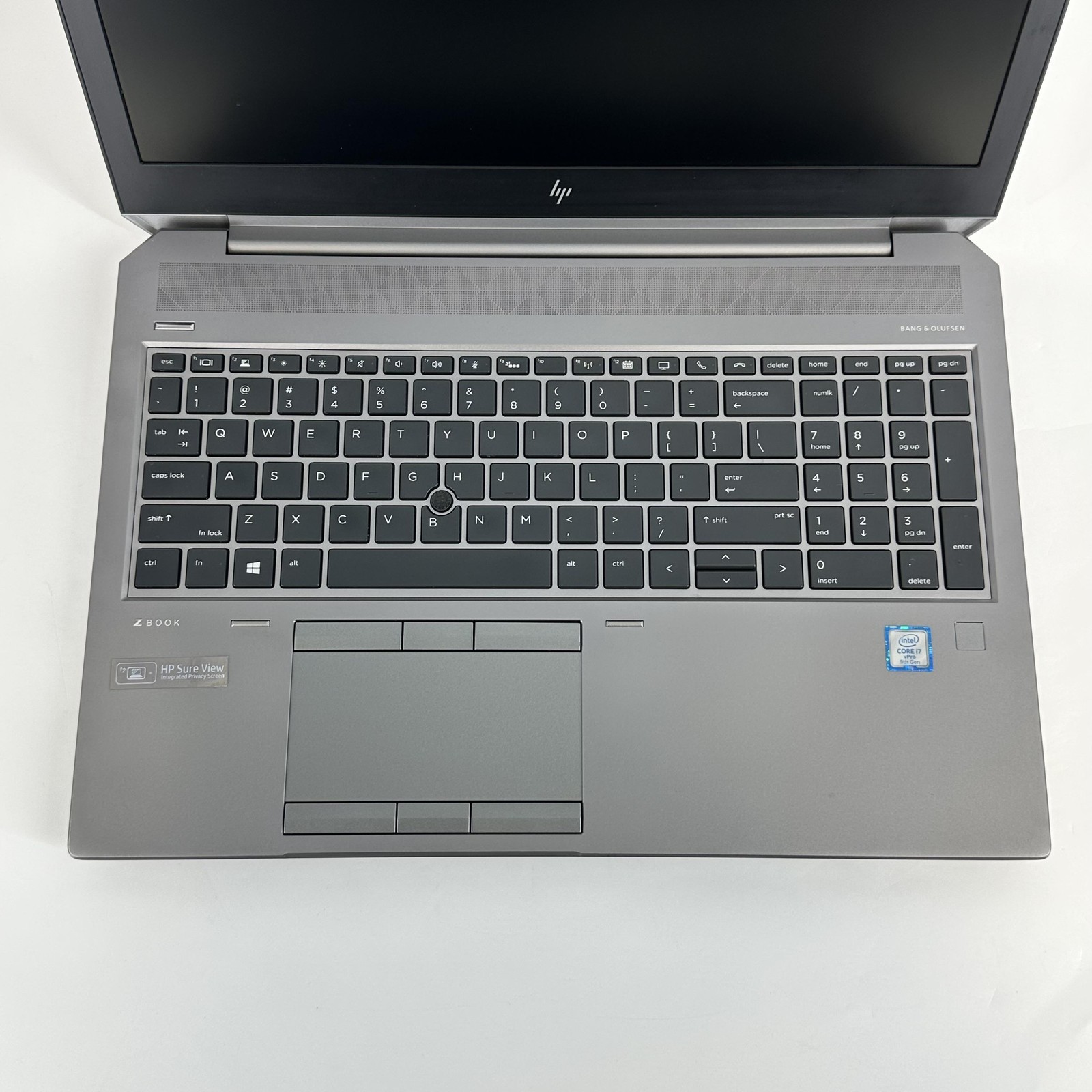 HP ZBook 15 G6 Gray FHD i7-9850H 2.60GHz 16GB 512GB SSD NVIDIA Quadro T2000 Good