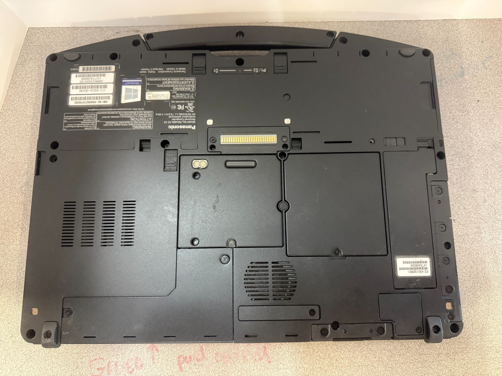Panasonic FZ-55 Toughbook MK1 i7 Touchsceen 16GB 512GB SSD Windows 11 Pro 4G GPS