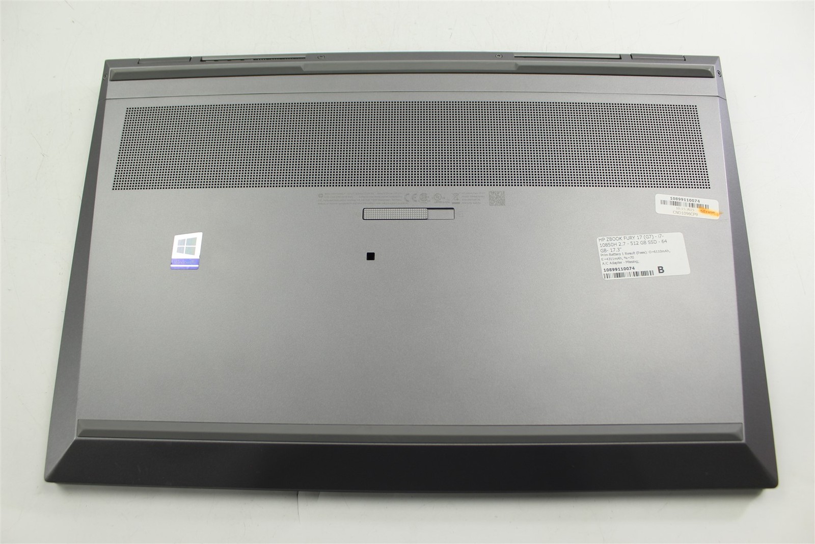 HP ZBook Fury 17 G7 17.3″ FHD i7-10850H 2.7GHz 512GB SSD 64GB RAM W11P RTX 4000