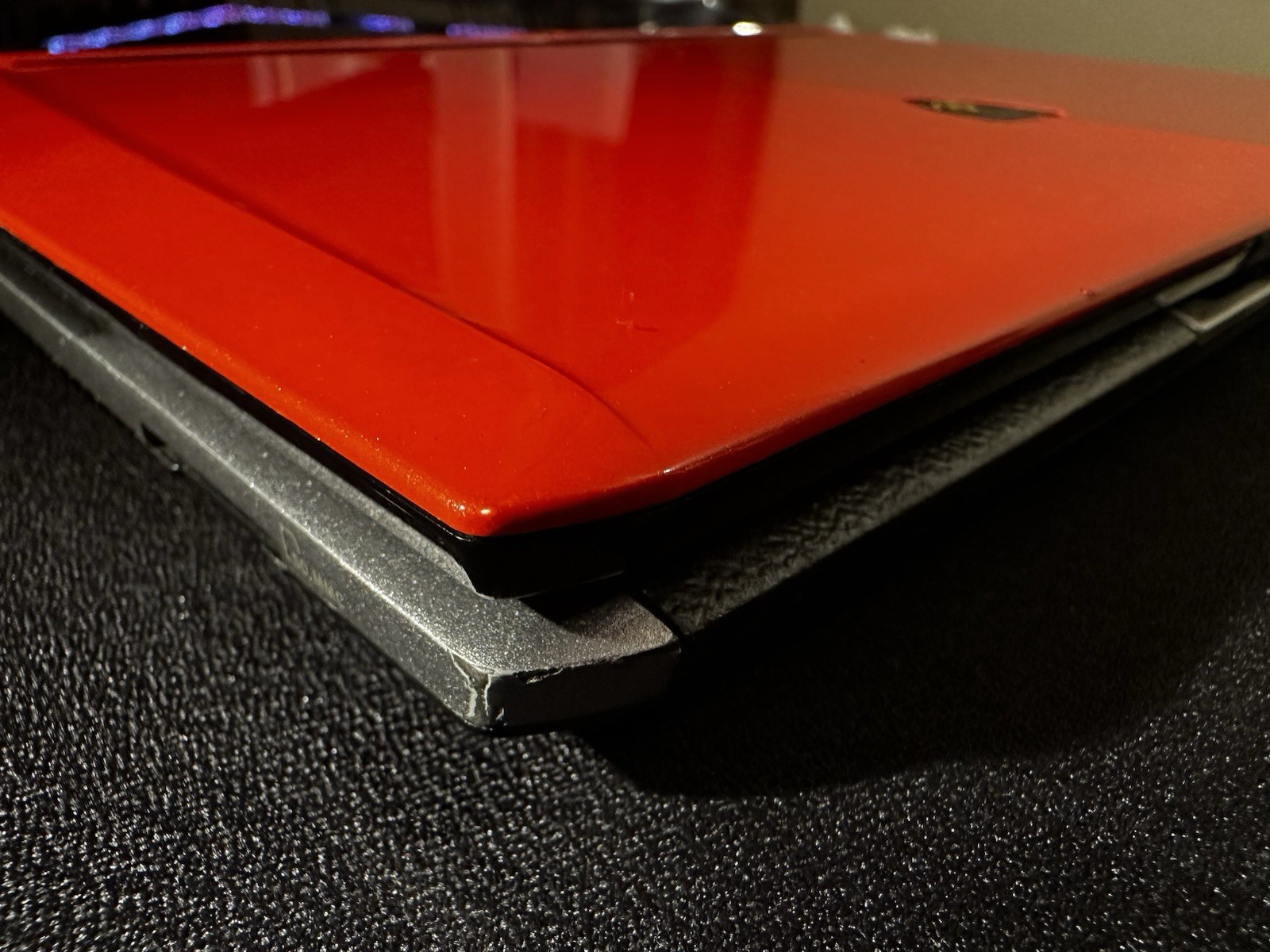 RARE ASUS VX6 Lamborghini Edition Red Laptop Windows 7 12″ Webcam HDMI USB 3.0