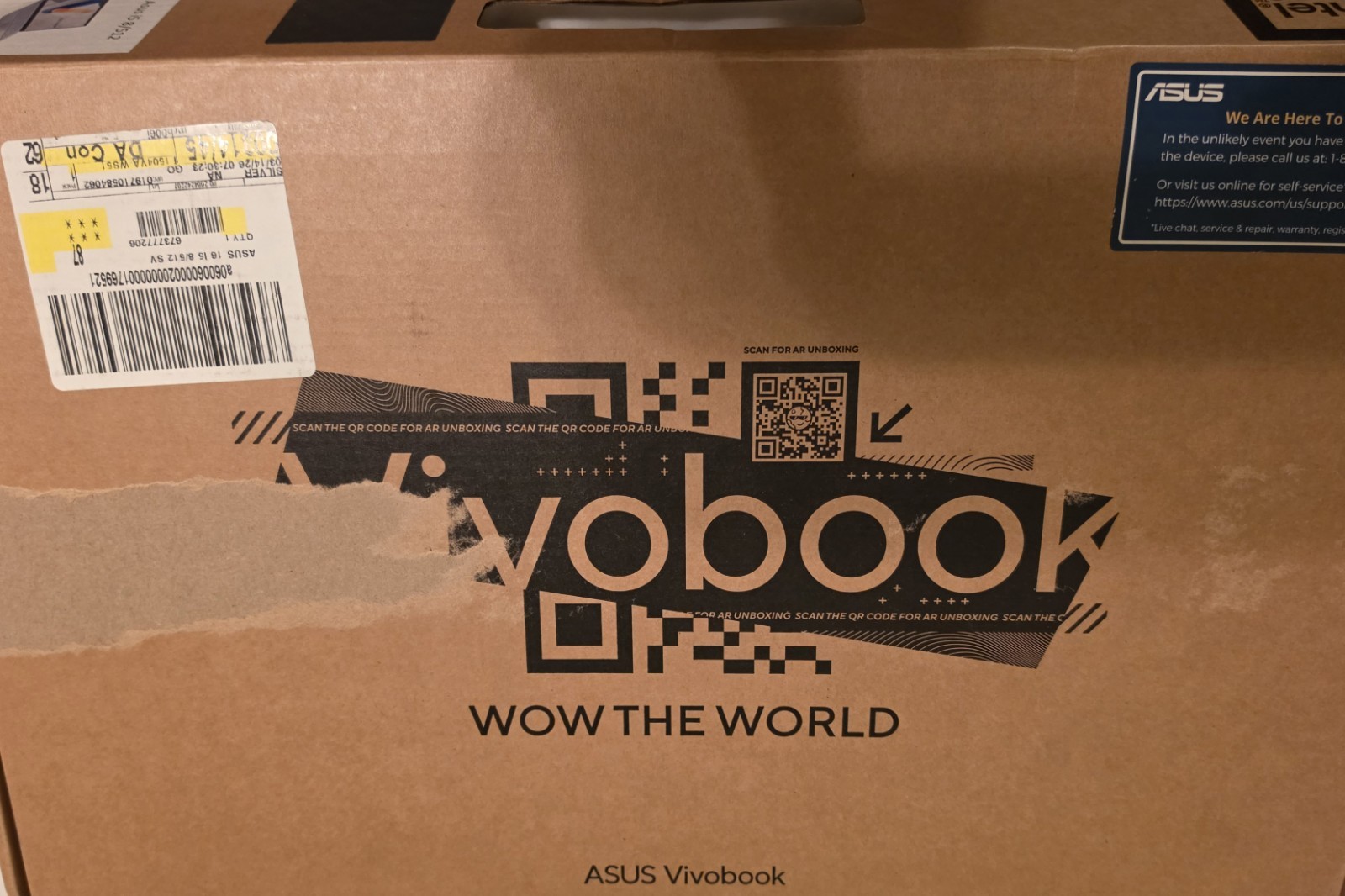 Display ASUS Vivobook 15.6” Laptop, Intel i5-U15, 8GB, 512GB, Windows 11 Home,