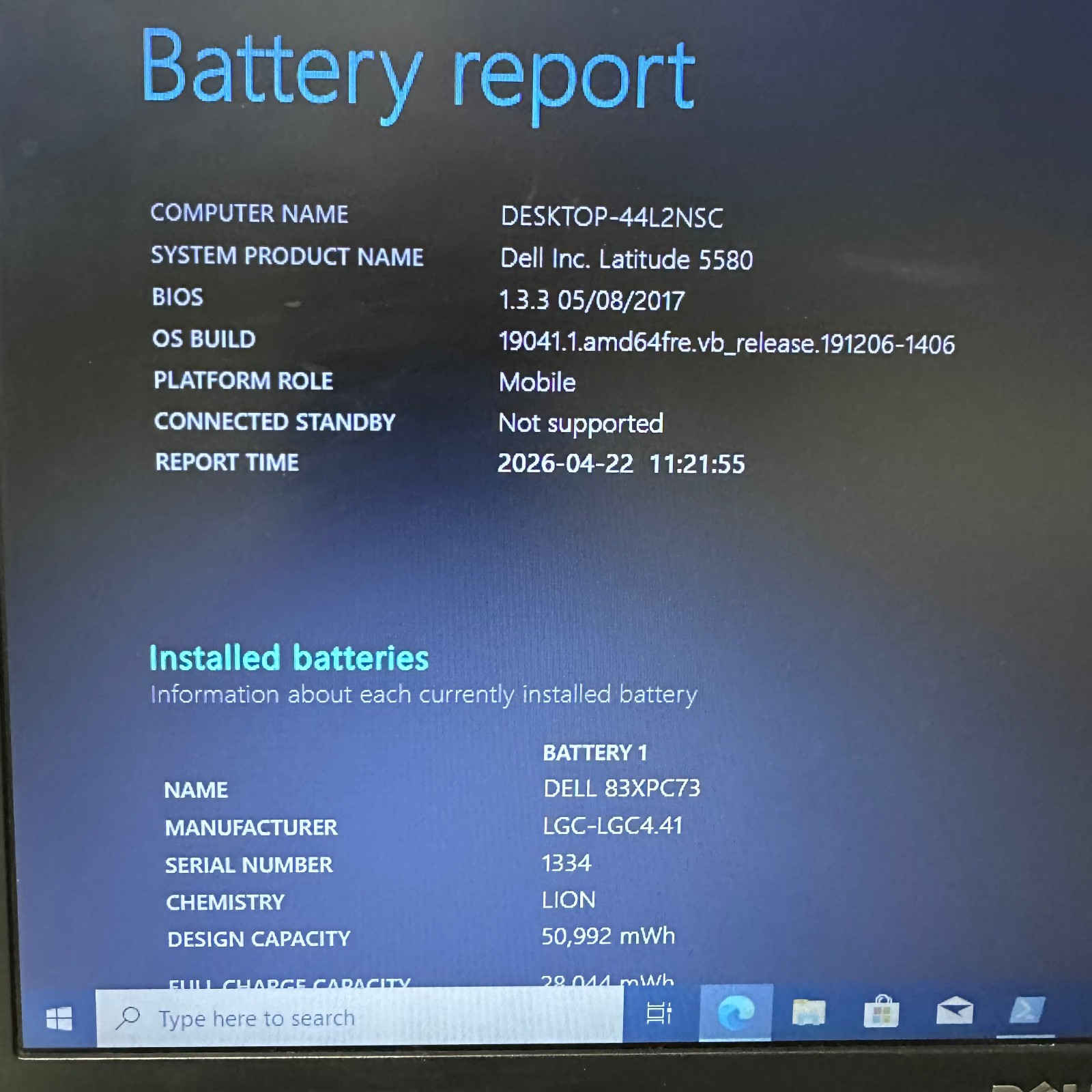 Dell Latitude 5580 15.6 Intel Core i5-7300U 2.6 GHz Quad Core 20GB RAM 512GB SSD