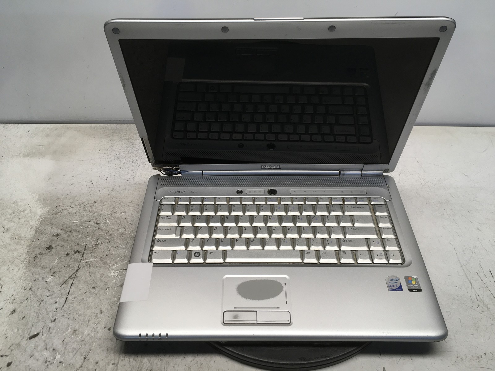 Dell Inspiron 1525 Intel Core 2 Duo 2GHz 3 GB NO HDD No Batt